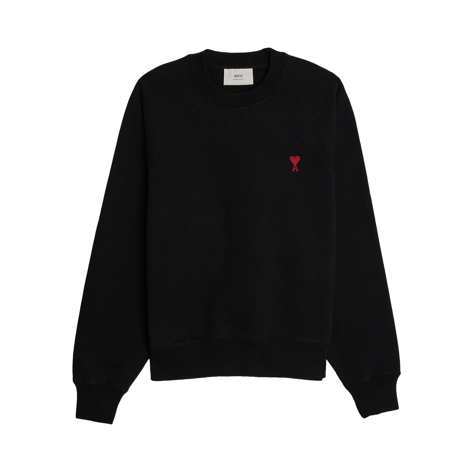 AMI|CREWNECKS (BFUSW005 747 0951) Buy Ami Sweatshirt 'Black' - BFUSW005 747 001 | GOAT