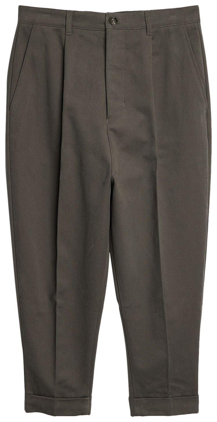 Ami Carrot Oversized Pants Mineral Grey