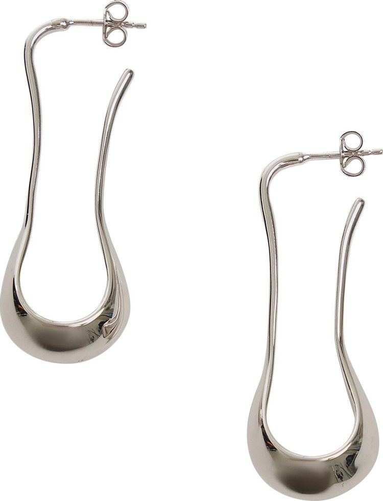 Lemaire Short Drop Earrings 'Silver'