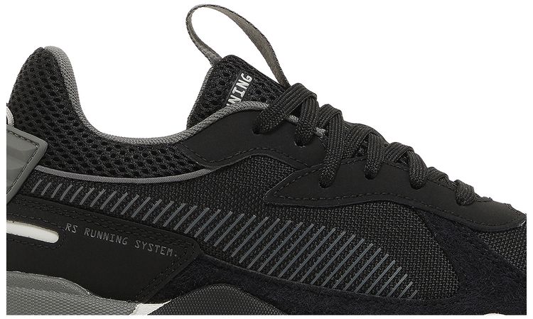 Puma RS X Suede Black Glacial Grey