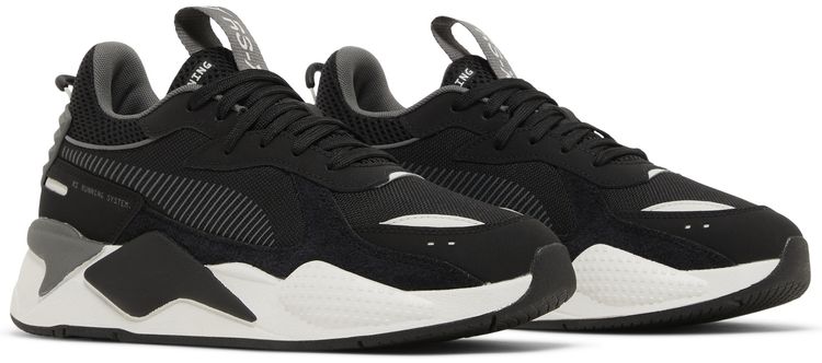 Puma RS X Suede Black Glacial Grey