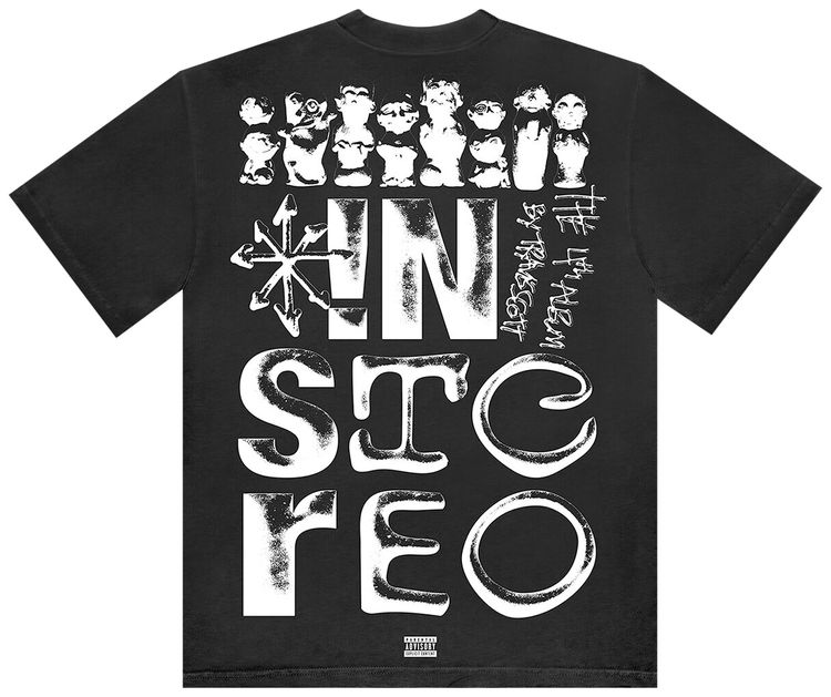 Cactus Jack by Travis Scott Utopia Tee II Black