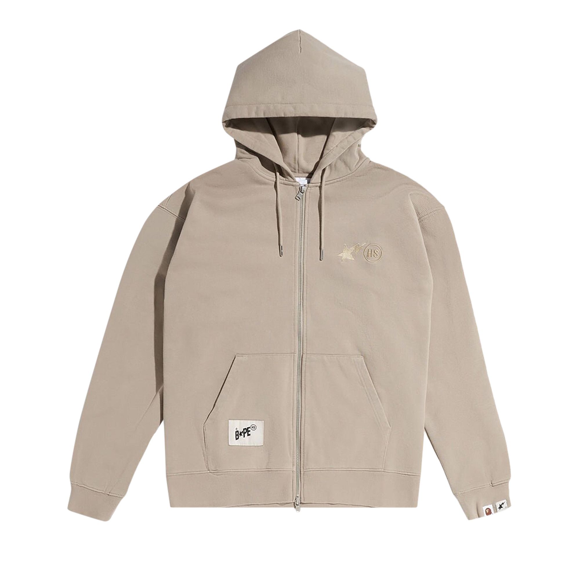 Buy BAPE x Highsnobiety Full Zip Hoodie Beige 1J73 115 901 BEIGE GOAT CA