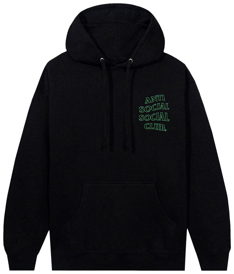 Anti Social Social Club Cannibal Hoodie Black