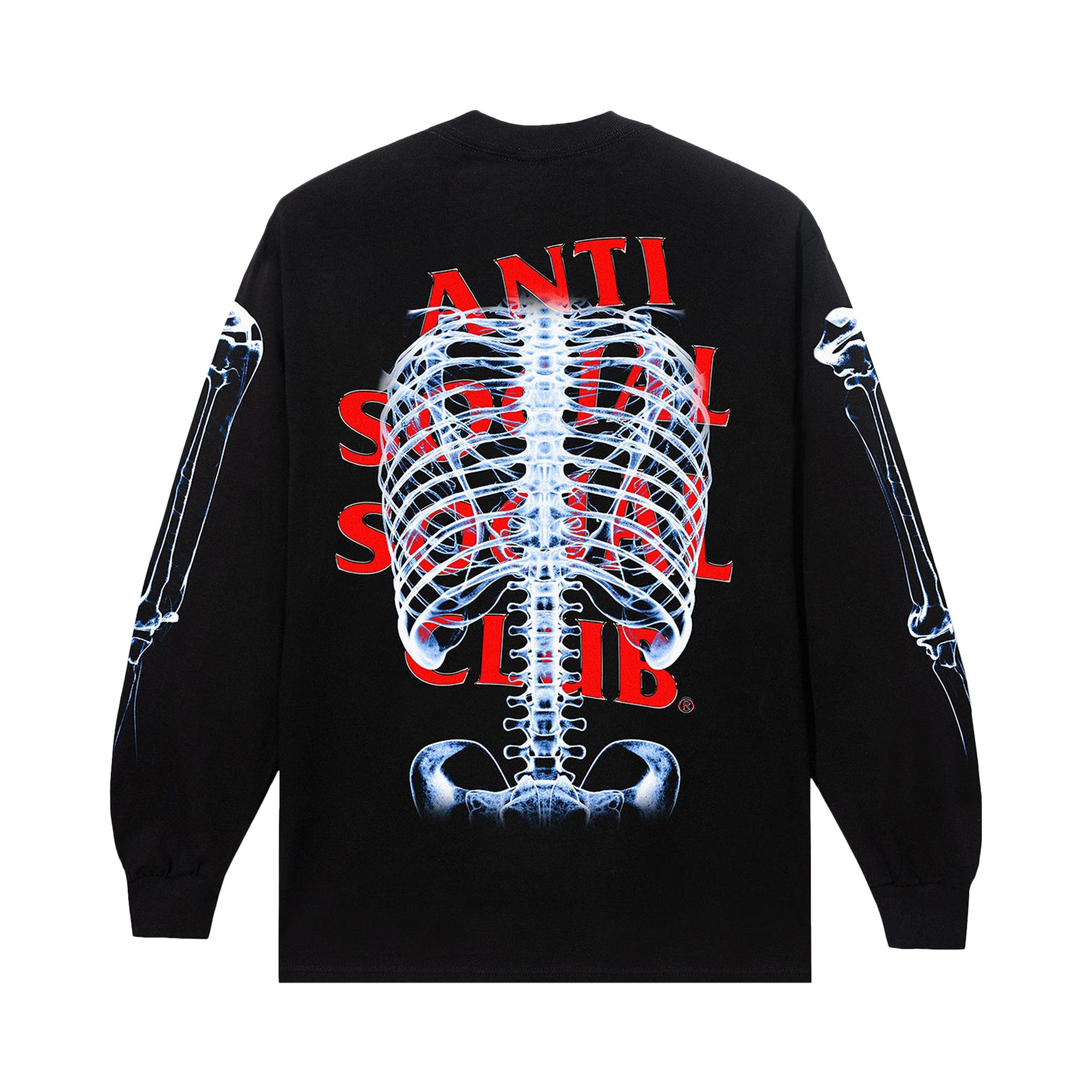 Anti social social club long sleeve shirt top