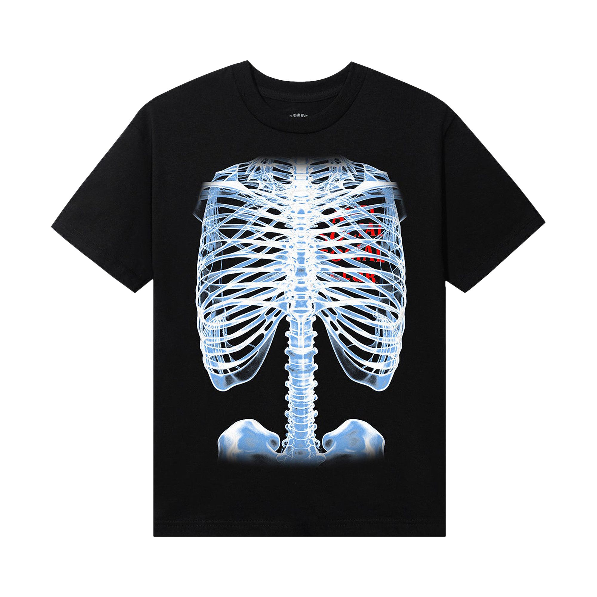 Anti Social Social Club Bones Tee Black