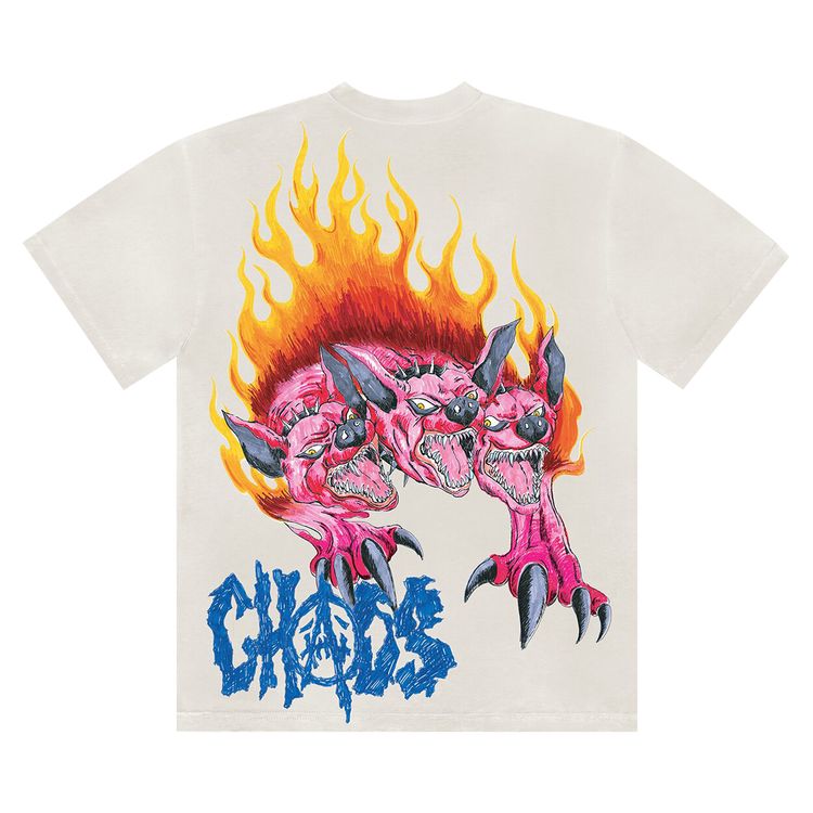 Cactus Jack by Travis Scott Utopia x St Michael Tee 1A White