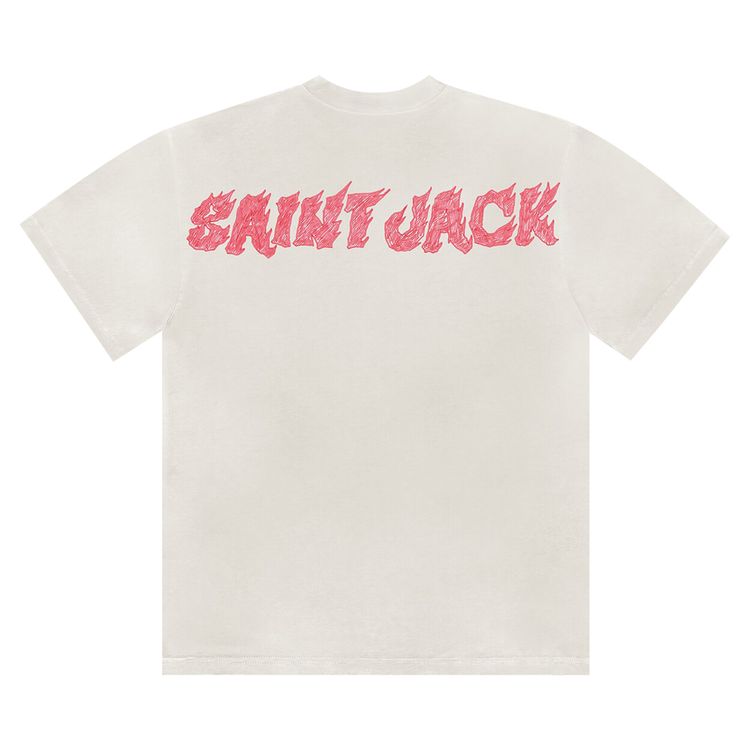 Cactus Jack by Travis Scott Utopia x St Michael Tee 2A White