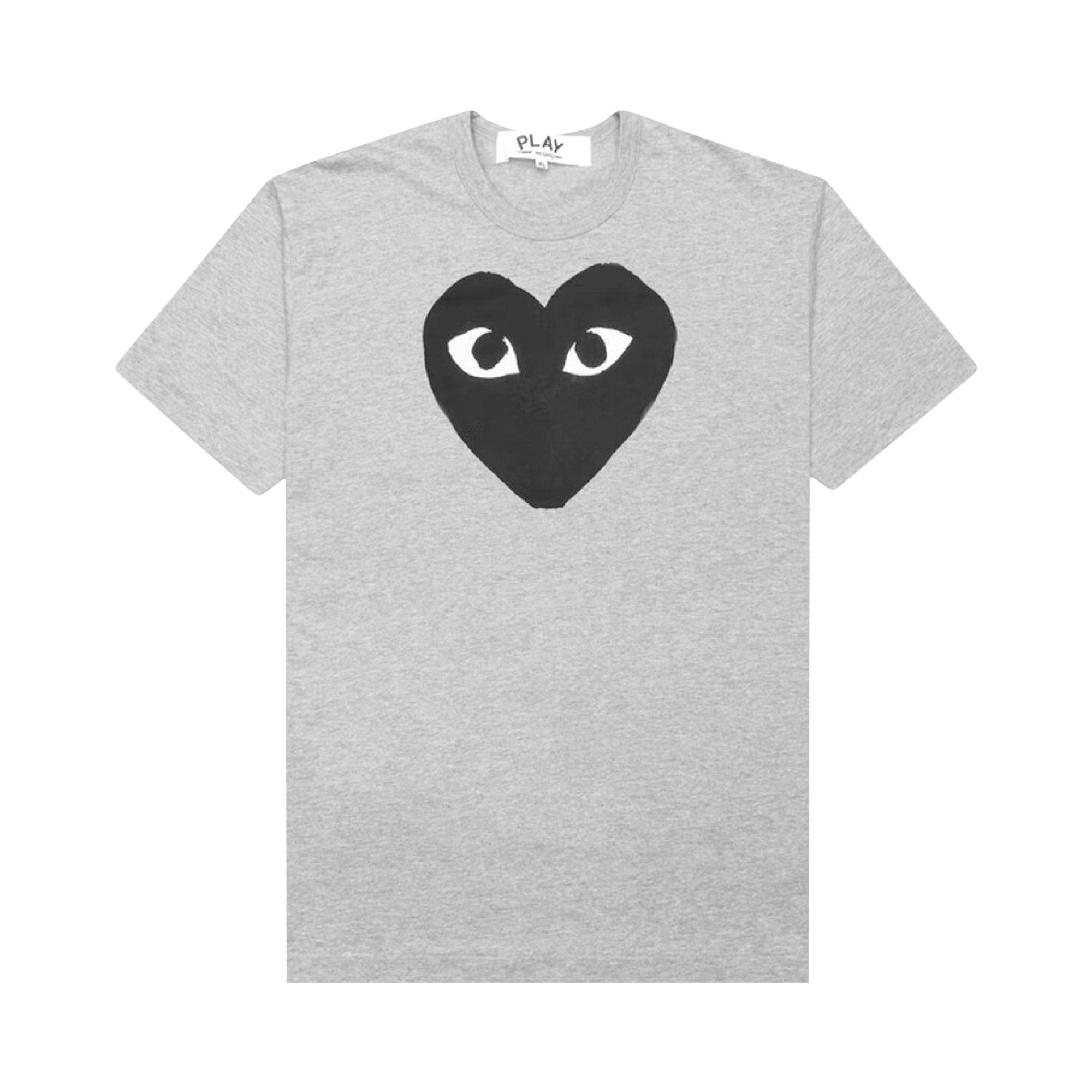 Buy Comme des Garçons PLAY Heart T-Shirt 'Grey' - AZ T084