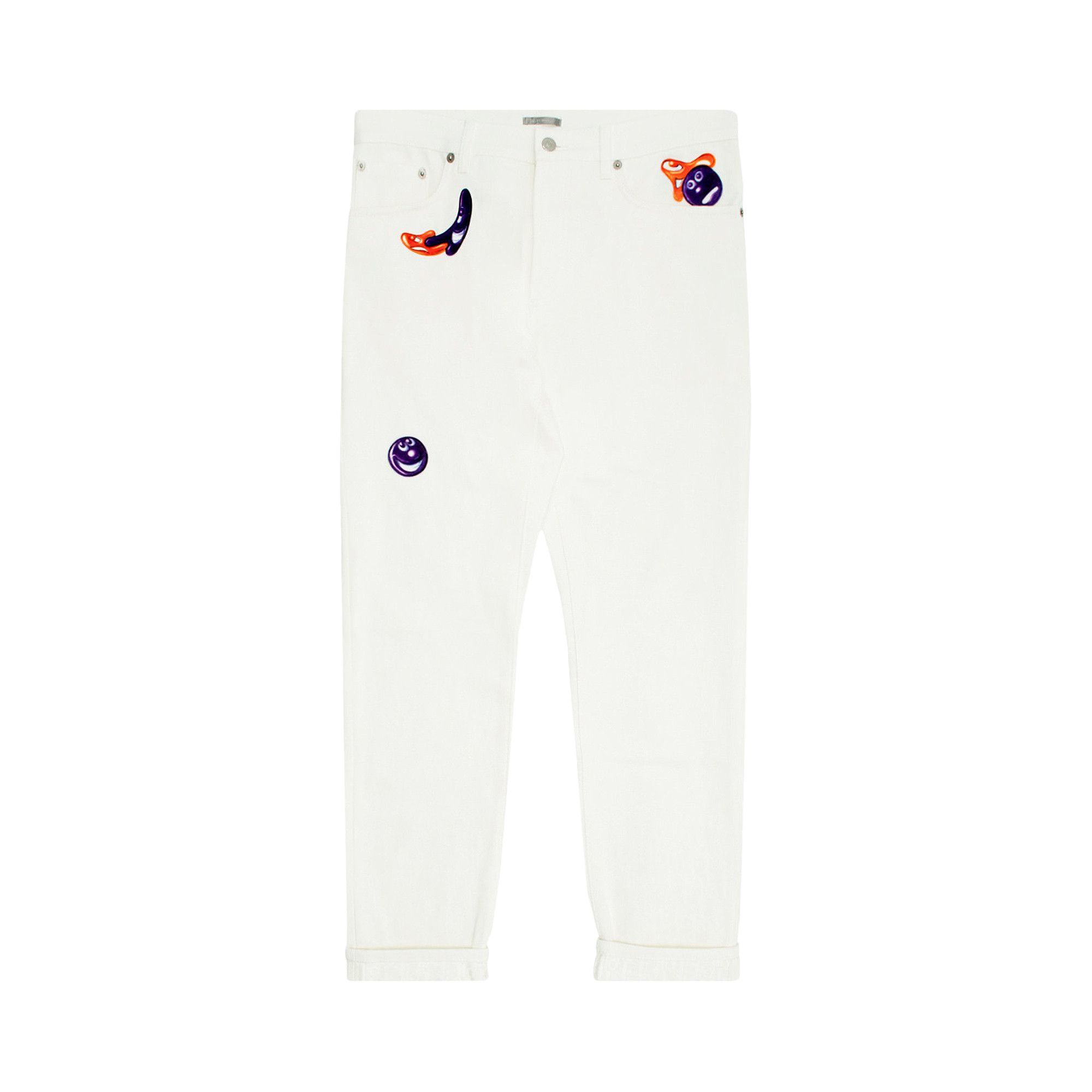 Buy Dior x Kenny Scharf Slim Fit Jeans 'White