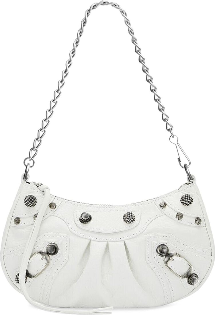 Balenciaga Le Cagole Mini Shoulder Bag 'Optic White'