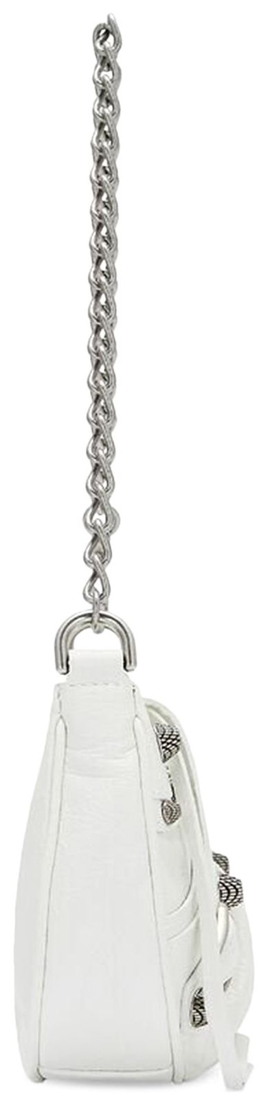 Balenciaga Le Cagole Mini Shoulder Bag Optic White