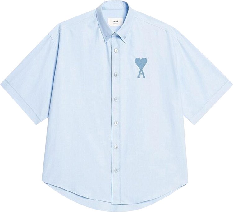 Buy Ami De Coeur Shirt 'Sky Blue' - USH201 CO0031 450 | GOAT