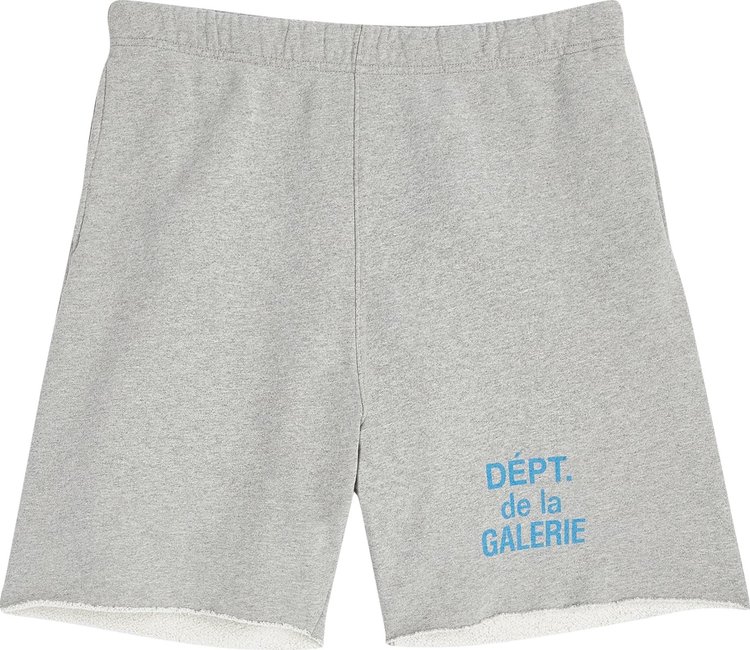 Gallery Dept French Logo Sweat Shorts Heather Grey