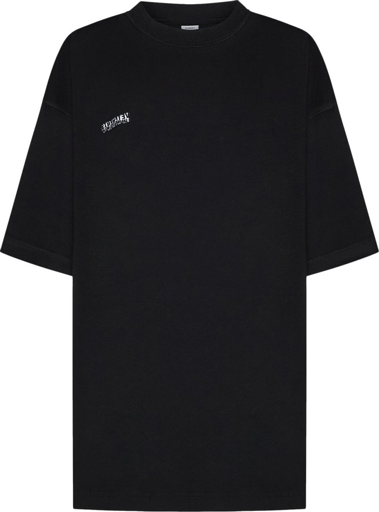 Vetements Inside Out Logo T-Shirt 'Black'