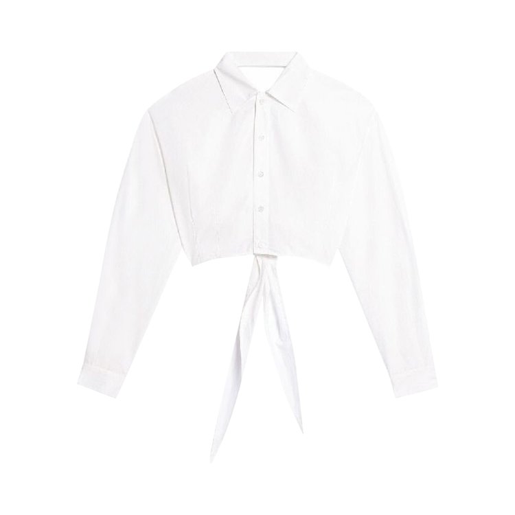 Ami Wraparound Shirt 'White'