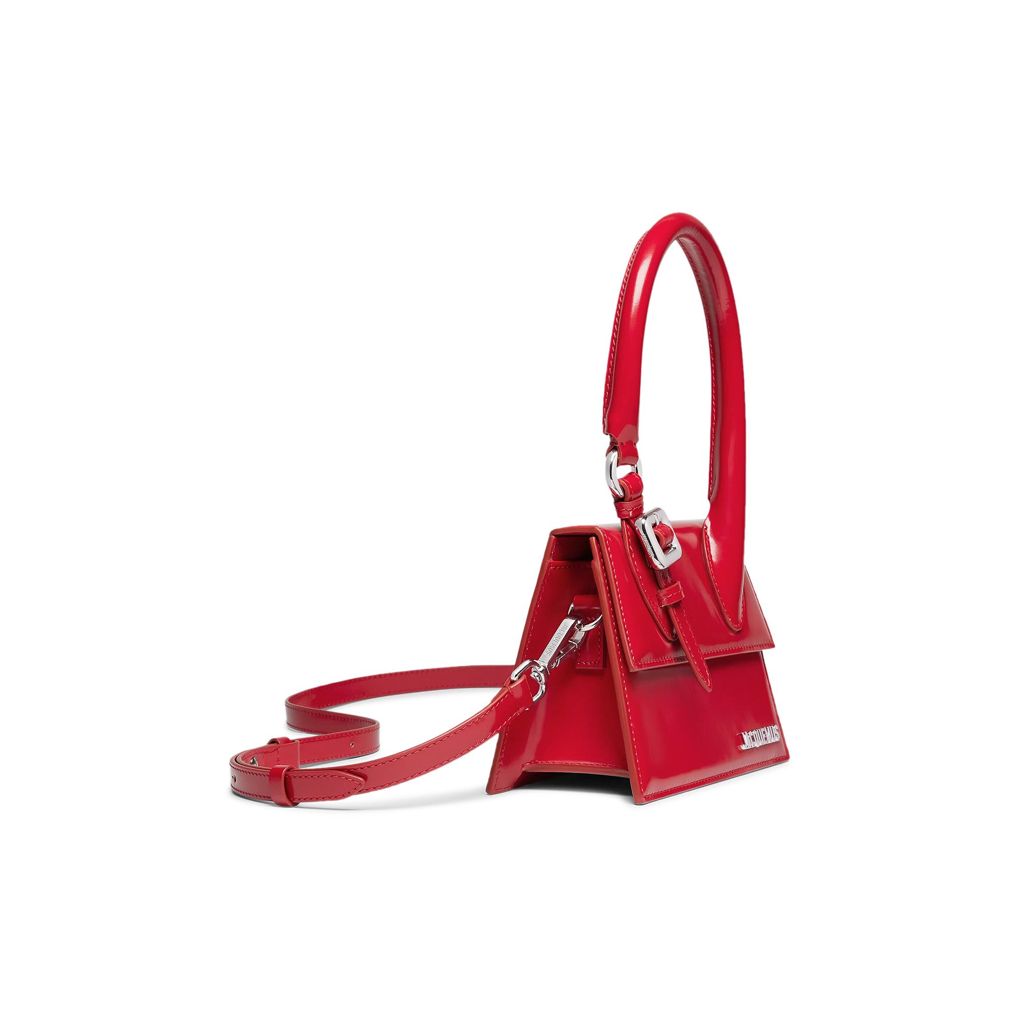 Buy Jacquemus Le Chiquito Moyen Boucle 'Red' - 233BA327 3128