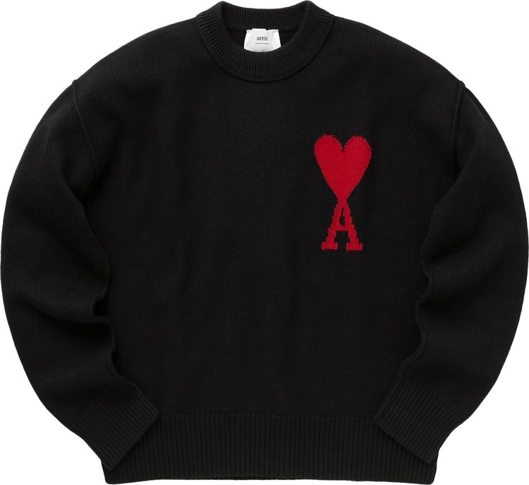 Ami Sweater 'Black/Red'