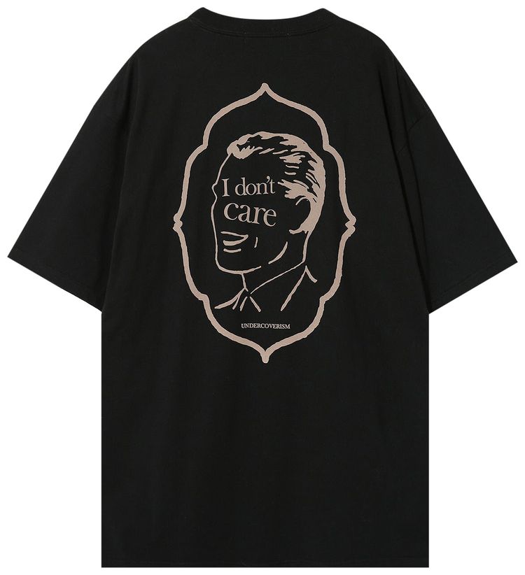 Undercover I Dont Care T Shirt Black