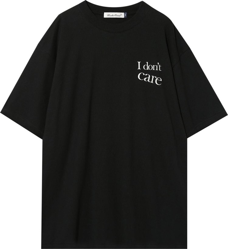Undercover I Don't Care T-Shirt 'Black'