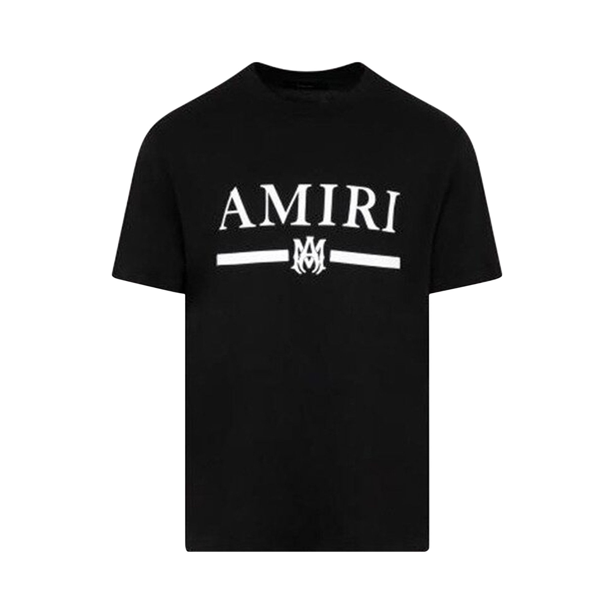 Buy Amiri Bar Logo Tee 'Black' - PXMJL001 001 BLAC | GOAT