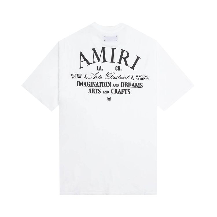 Amiri Arts District Tee White