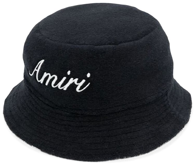 Amiri Bandana Reversible Bucket Hat Black