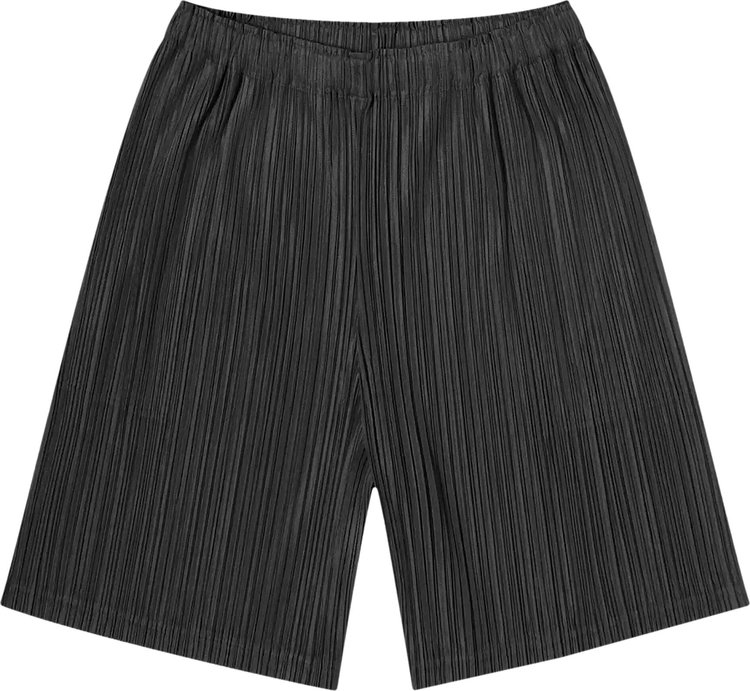 Pleats Please Issey Miyake Pleated Shorts 'Black'