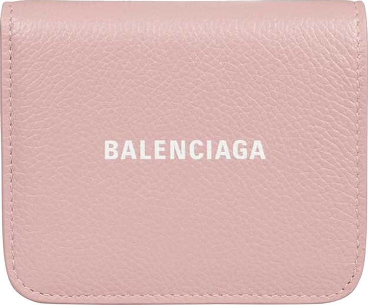 Balenciaga Cash Flap Card Holder 'Powder Pink/White'