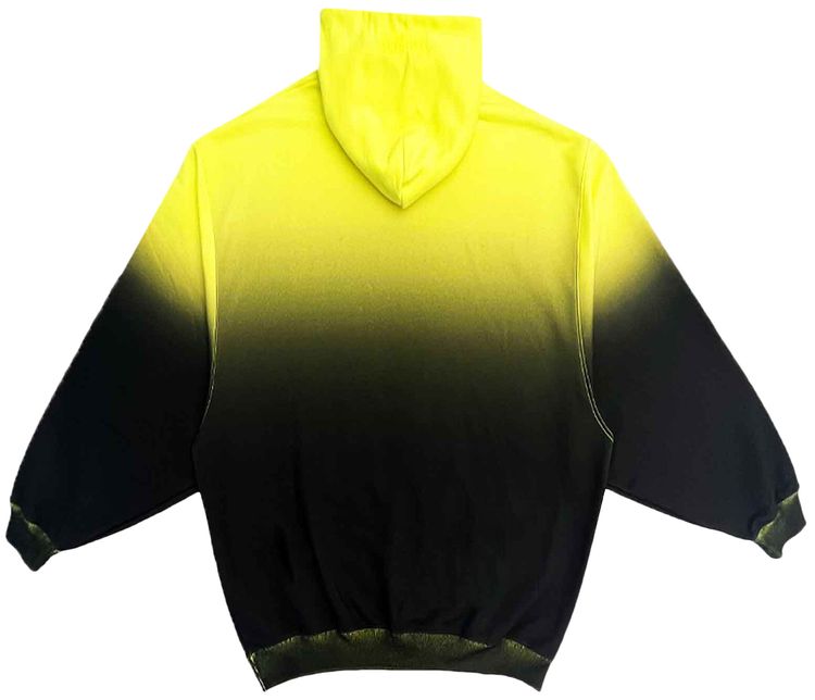 Vetements Gradient Logo Limited Edition Hoodie Yellow