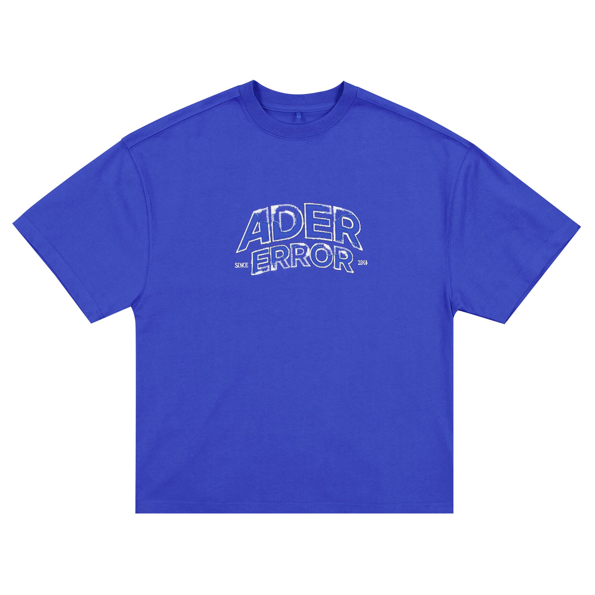 Buy Ader Error T-Shirt 'Blue' - BMADFWTS0104BL | GOAT