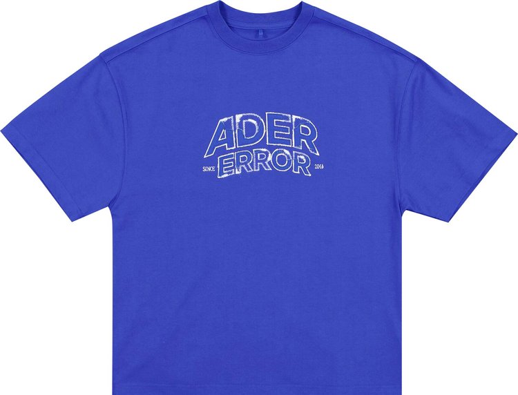 Ader Error T-Shirt 'Blue'