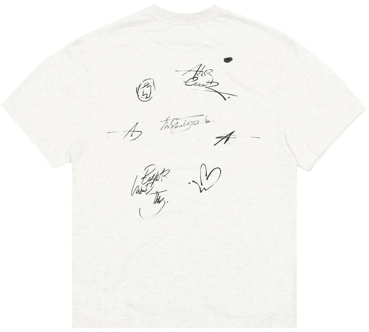 Ader Error T Shirt Oatmeal