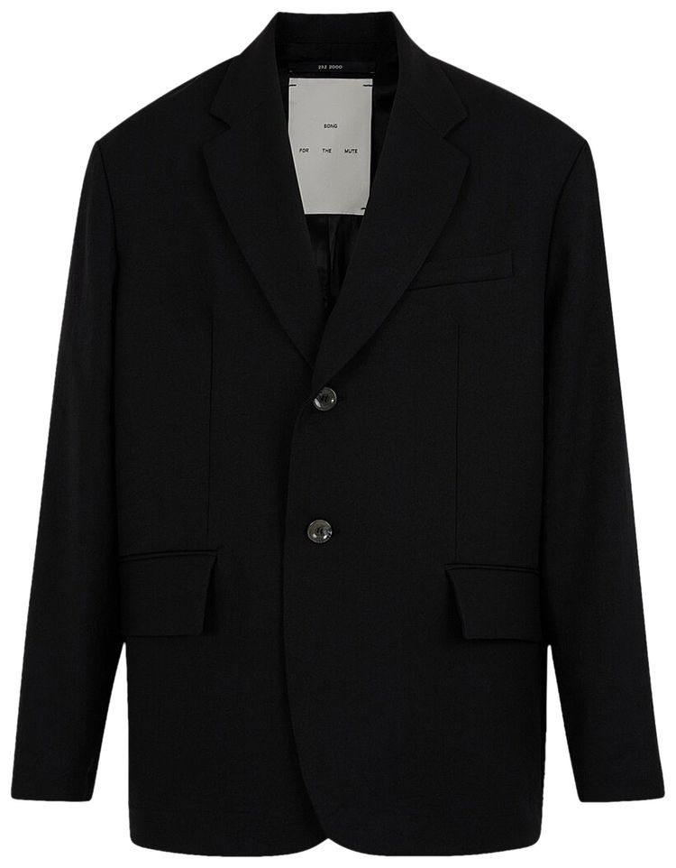 Song for the Mute Square Blazer Black