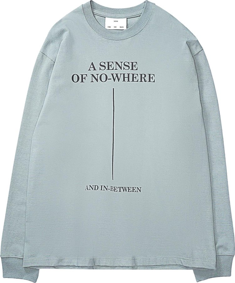 Song for the Mute A Sense Of Nowhere Oversized Crewneck 'Concrete'