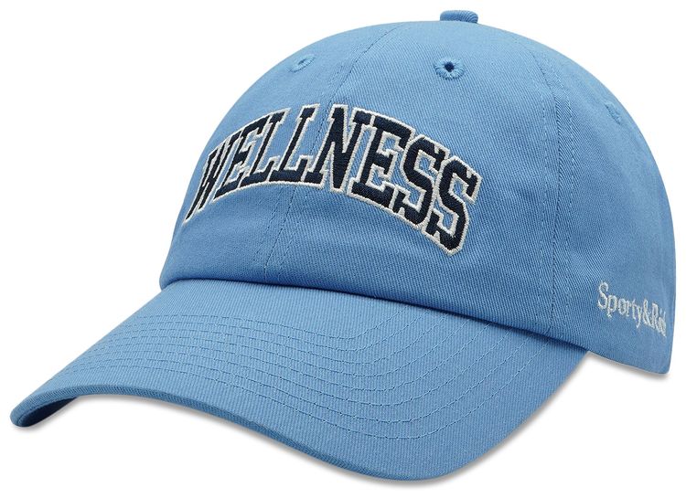 Sporty  Rich Wellness Ivy Embroidered Hat CapriNavy