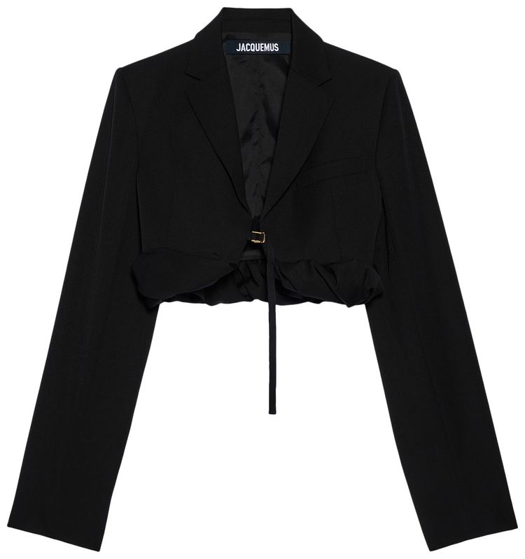 Jacquemus La Veste Croissant Black
