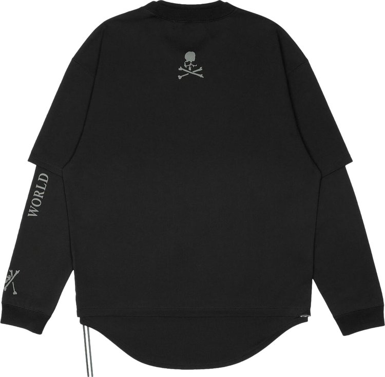 Mastermind World Layered Long Sleeve Tee Black