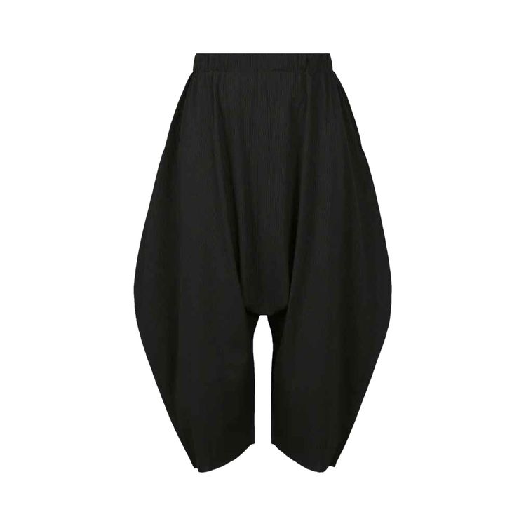 ISSEY MIYAKE Pleated Pants IM53FF148 black 3