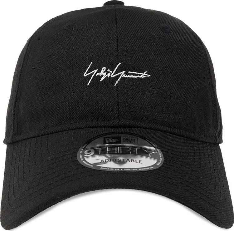 Yohji Yamamoto Logo Embroidered Baseball Cap 'Black'
