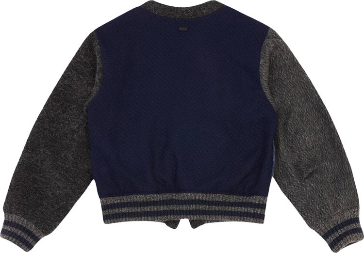 Ader Error Block Cardigan Blue