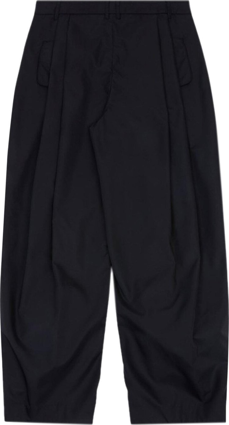 Ader Error Pleated Baggy Pants Black