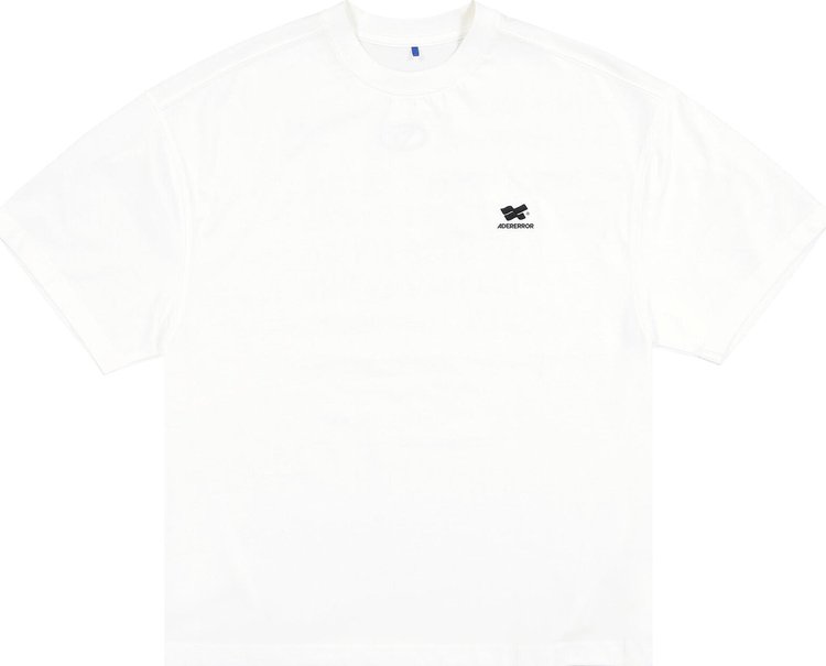 Ader Error Logo Print T-Shirt 'Off White'