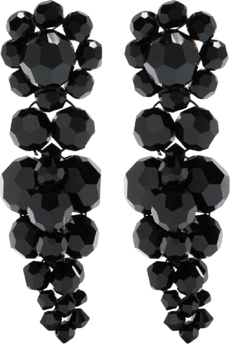 Simone Rocha Mini Cluster Earring 'Black'