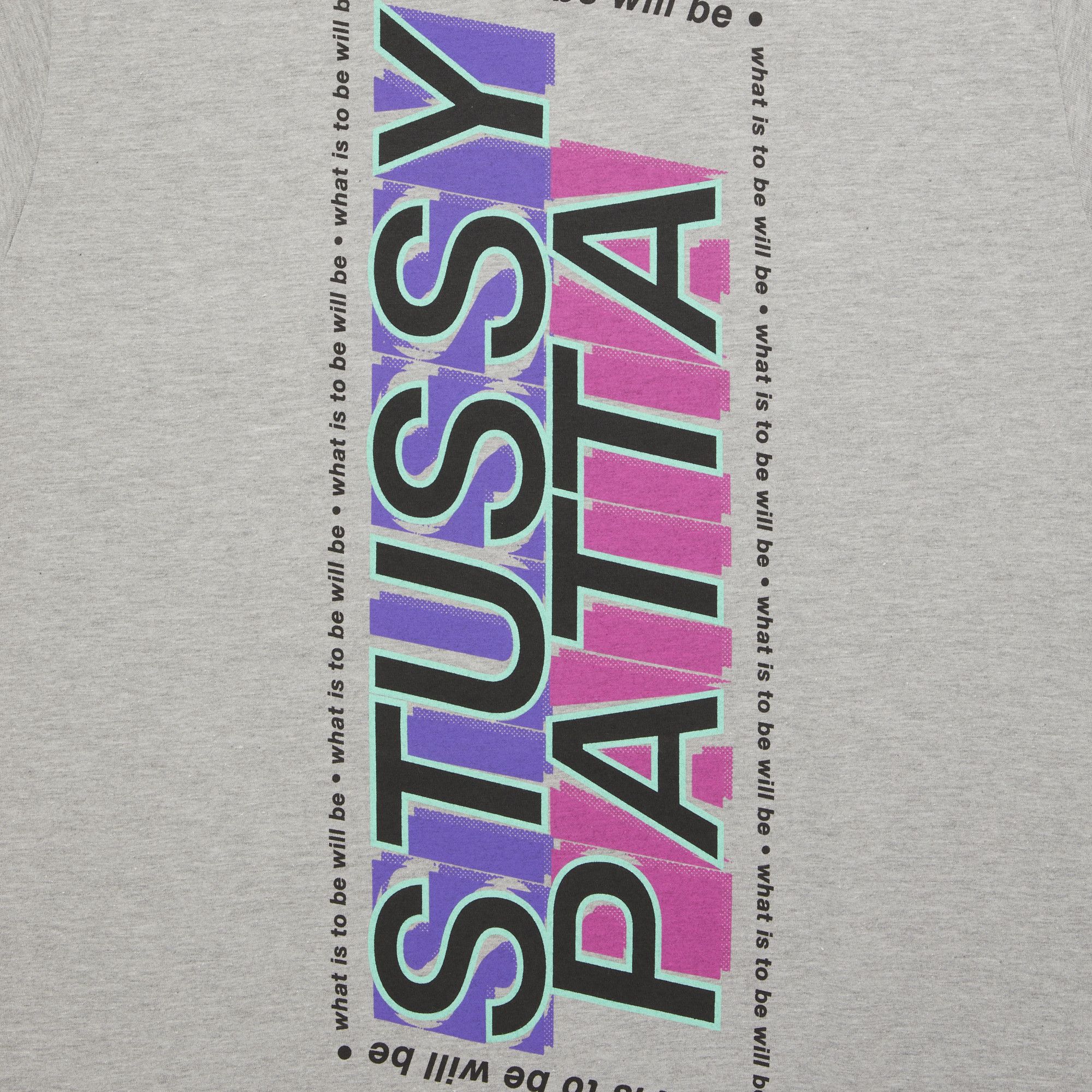 Buy Stussy x Patta What it is to be will be Tee 'Grey