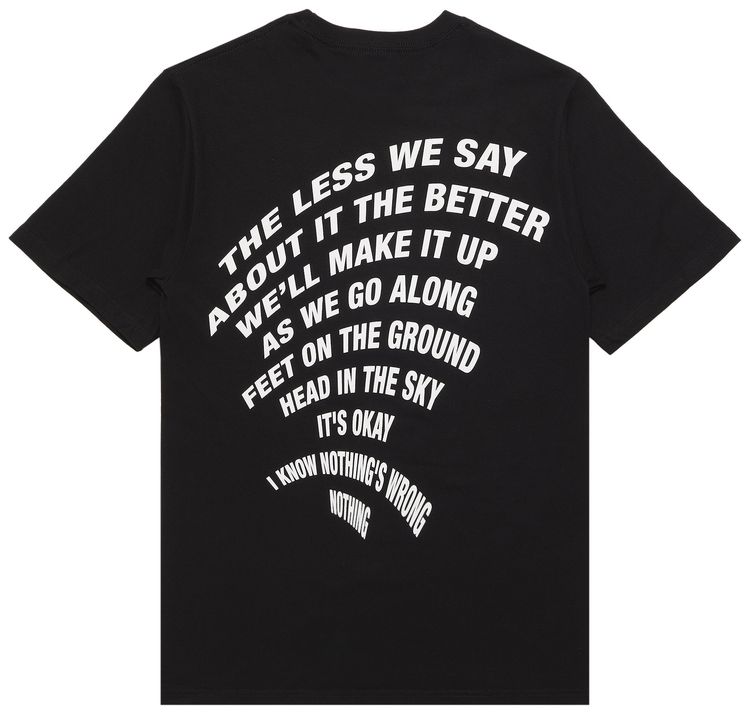 Stussy x Patta Less We Say Tee Black