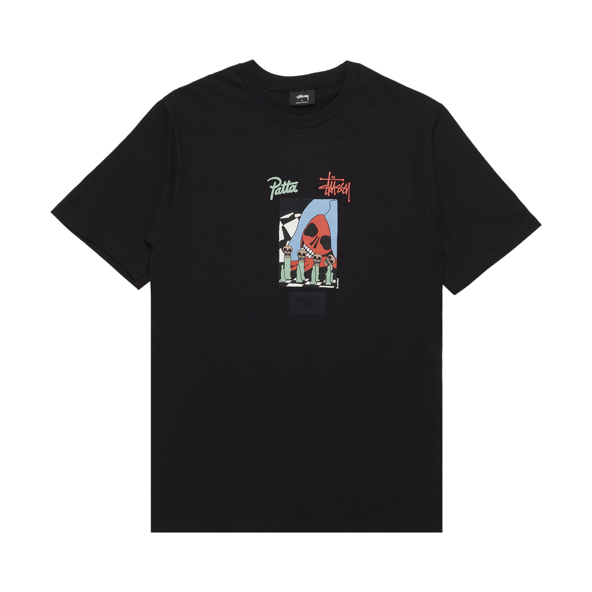 Buy Stussy x Patta Less We Say Tee Black 3902907 BLAC GOAT UK