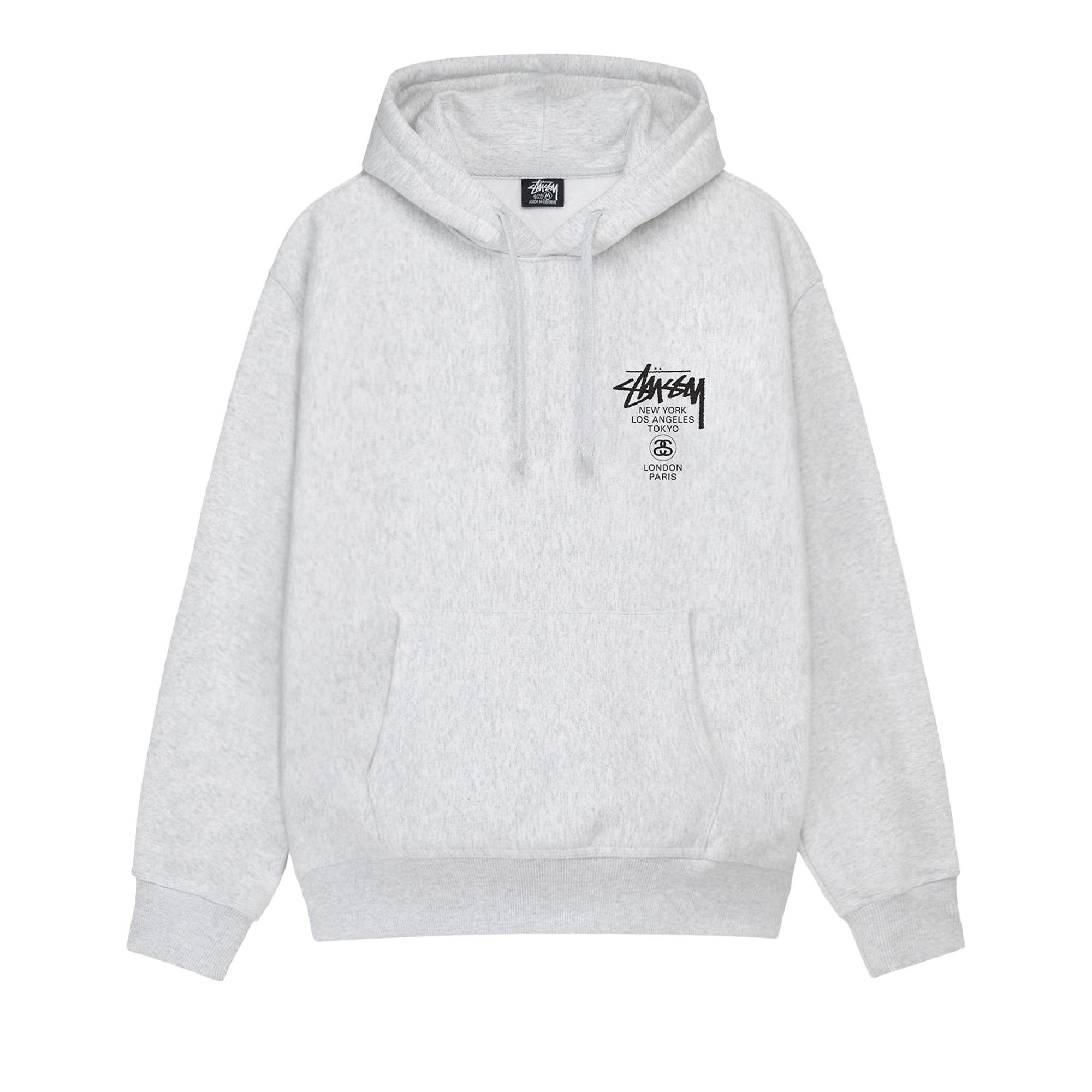 ★人気★【Stussy】★REGAL CROWN ZIP HOODIE★ASH HEATHER★ Buy Stussy Regal Crown Zip Hoodie 'Ash Heather' - 1975002