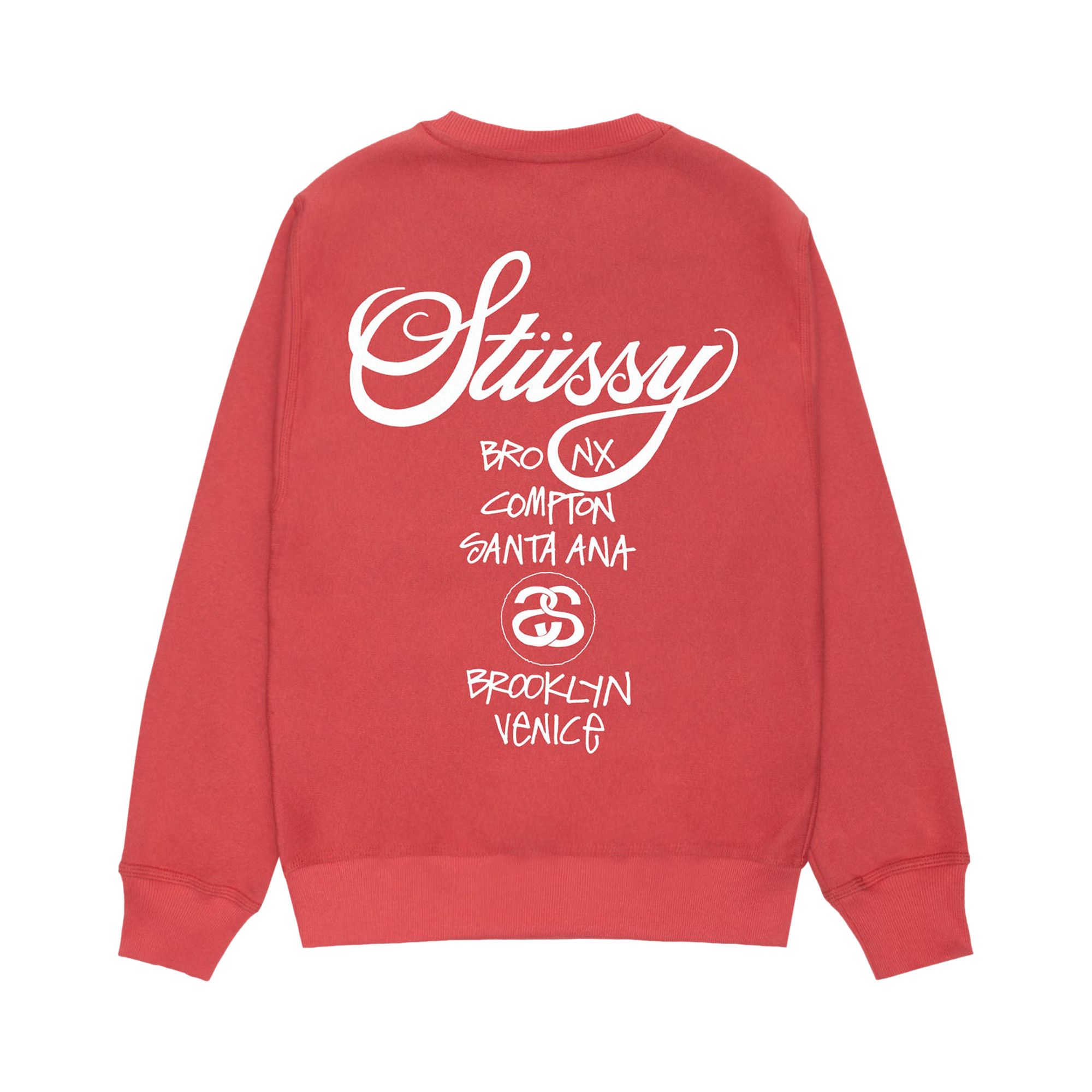 Size xl Stussy World Tour Crew Pepper