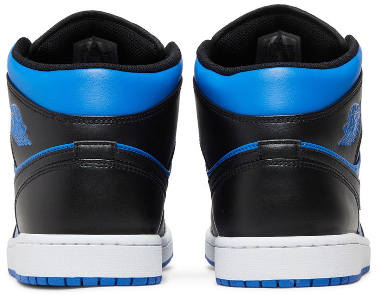 Air Jordan 1 Mid Black Royal Blue